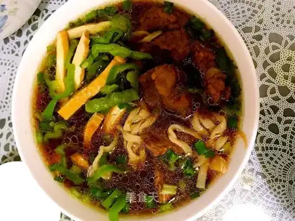 Private beef noodles