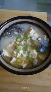 Tofu soup