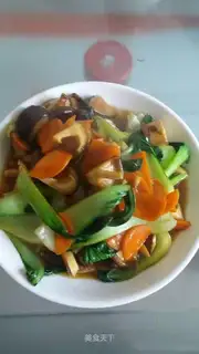 Scrambled mushrooms