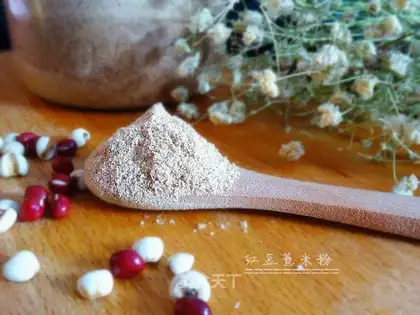 Red bean rice powder