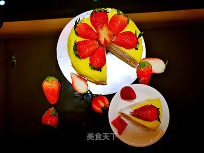 Strawberry lasagna