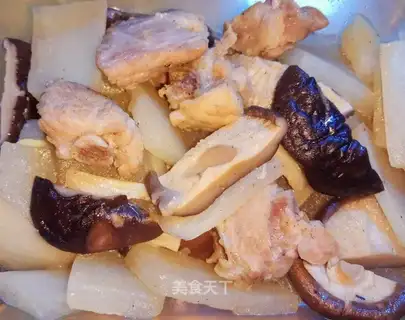 Five radish ribs