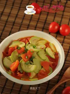 Tomato fried melons