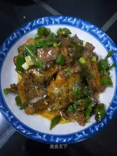 Red-fried fish