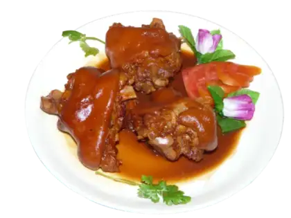 You're a pig's foot