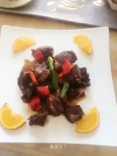 Red burn ribs