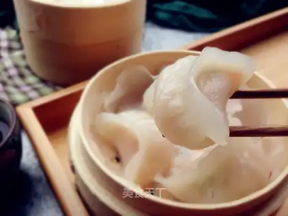 Fan crystal dumplings