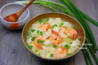 Shrimp tofu
