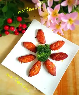 Roasted chicken wings