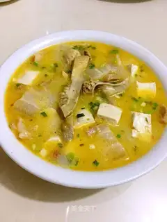 ♪ The salted tofu soup ♪
