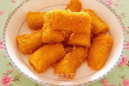 Fry banana bread
