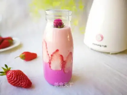 Strawberry potato shakes