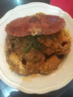 Curry bread crab