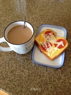 Quick pizza toast