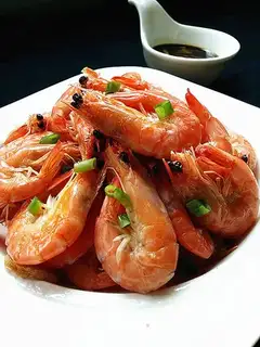 Salt water to shrimp