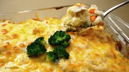 Cheese and seafood