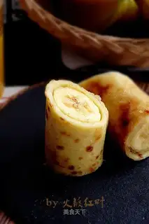 oatmeal banana roll