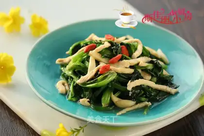 Chicken silk spinach
