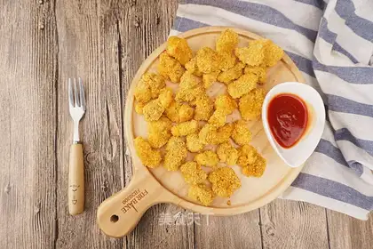 No-fried chicken and rice