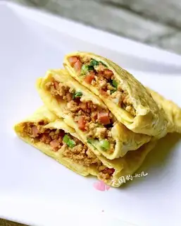 Egg tofu roll