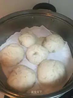 A cranberry bun