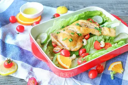 Honey lemon chicken salad