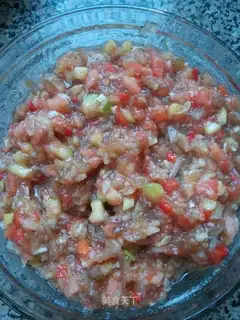 Russian eggplant sauce