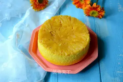 Pineapple inverted cake