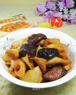Flaming mushrooms