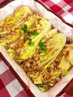Garlic fans steaming doll food