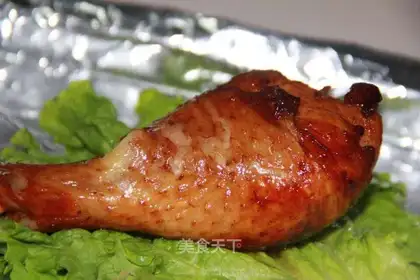 Roasted chicken legs