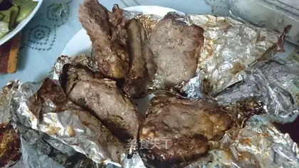 Air-cooked lamb chops