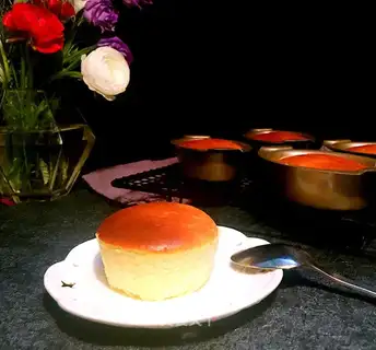 Half-baked cheesecake