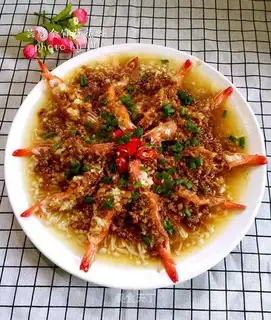 Garlic ginseng shrimp