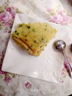 Onion omelet