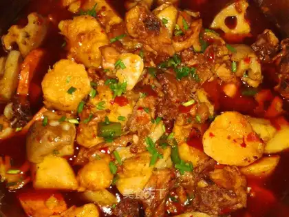 Potato chicken