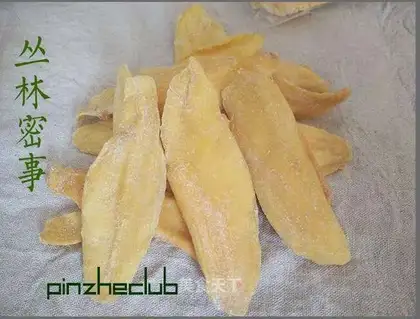 Handmade mango dry