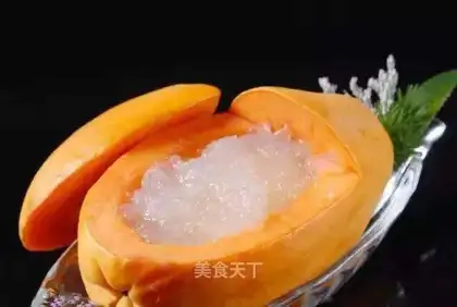 The papaya snow