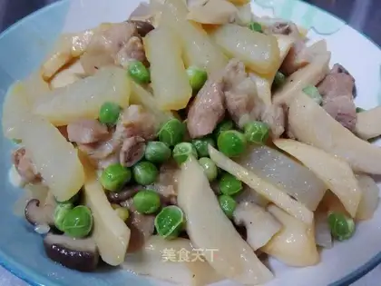 radish almonds, mushroom ribs