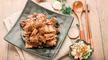 Bean sticks burn ribs