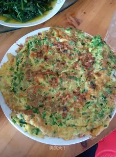 Onion omelet