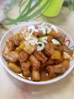 Potato chicken