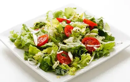 Mint vegetable salad