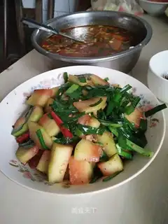 Watermelon pickles