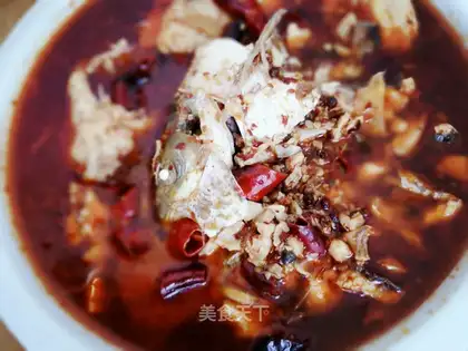 Boiled fish