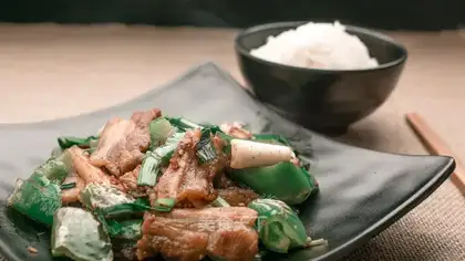 Farmer's little fried meat
