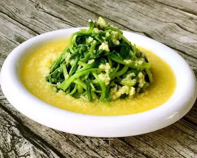Gold soup, rice chowder