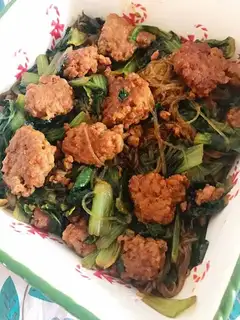 Meatball fan cabbage