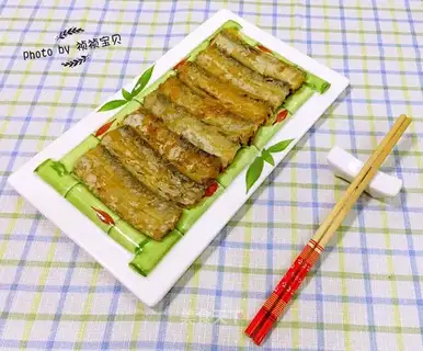 Fried seafish