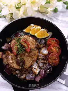 Fried steak